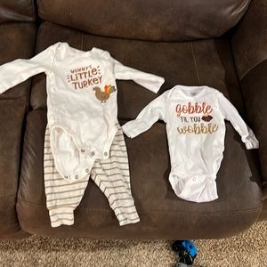 0-3 months thanksgiving outfit